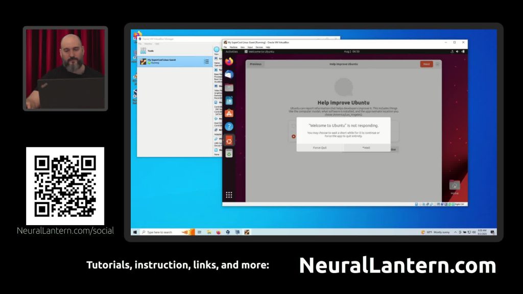 Ubuntu 23 in VirtualBox – Full Tutorial / Walkthrough